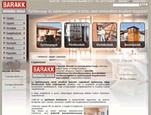 Tablet Screenshot of barakk.barakk.hu