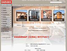 Tablet Screenshot of barakk.hu